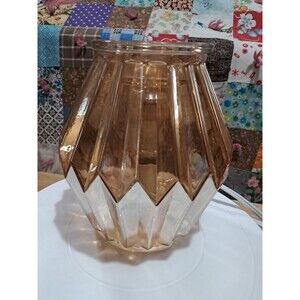 Retired 2017 Pink Champaign SCENTSY Warmer Iridescent Obsidian  Bulb Full Size